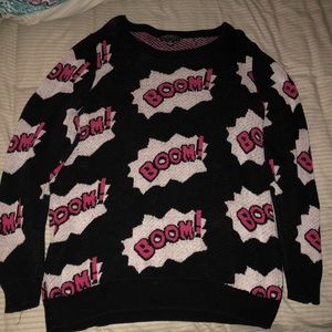 plus size forever 21 graphic sweater